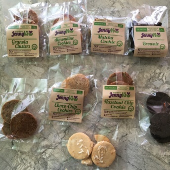 Gluten-free paleo cookies by Jenny V's Paleo Snacks